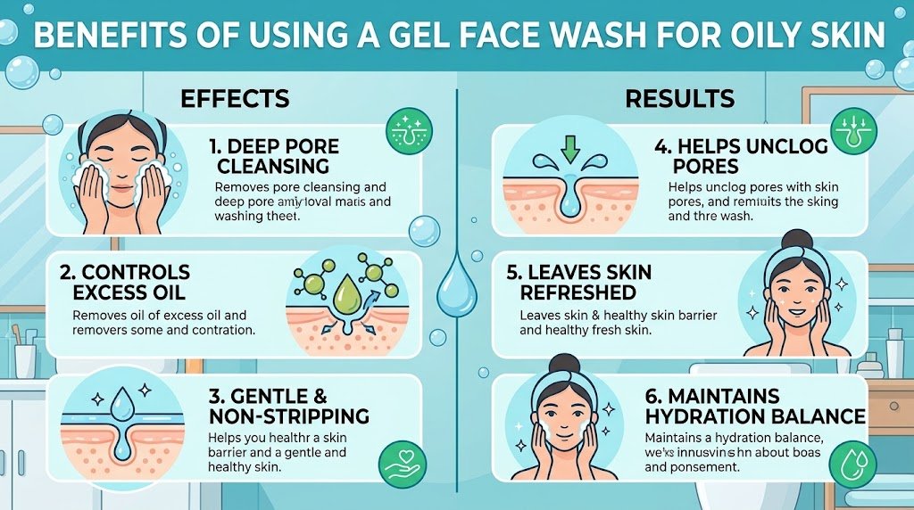 gel face wash for oily skin